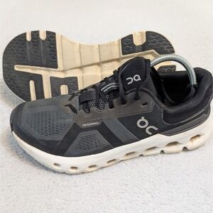 On Running Cloudrunner 2 Black/Eclipse Running Shoes Men's Size 10m